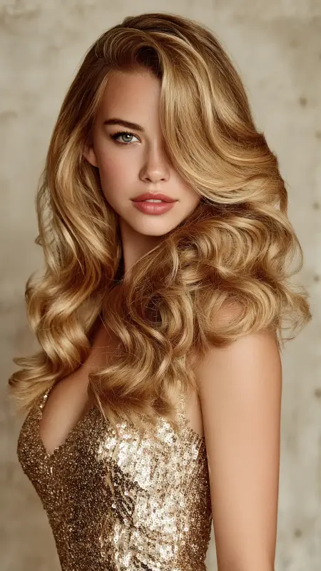 Side-Swept Curls - Classy haircuts for women