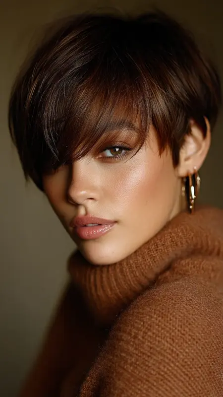 Side-Swept Pixie - Pixie Haircuts For Fine Hair