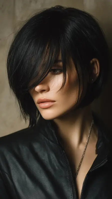 Sleek Asymmetrical Bob - Classy haircuts for women