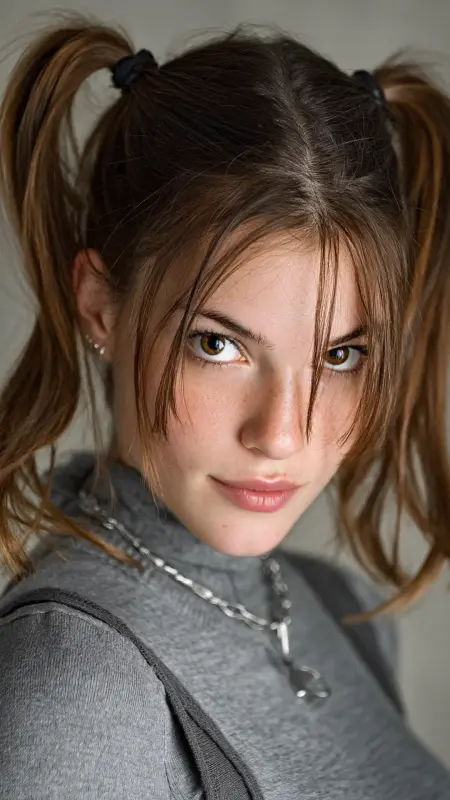 Sleek Pigtails - Y2k haircuts