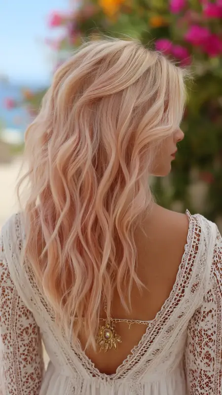 Soft Rose Gold Tint - Low maintenance hair color