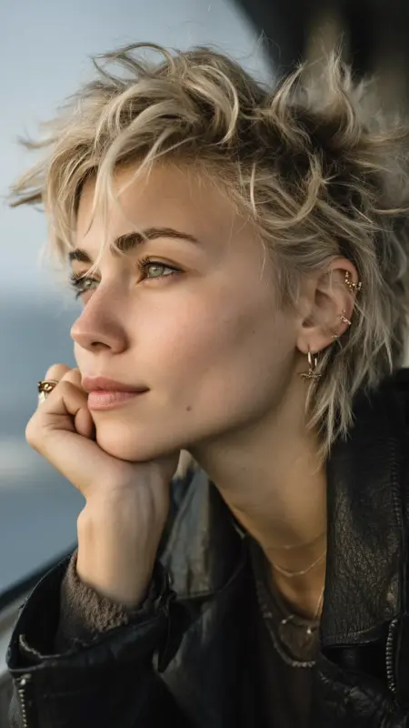 Soft Spiky Pixie - Airport Hairstyles for Short Hair