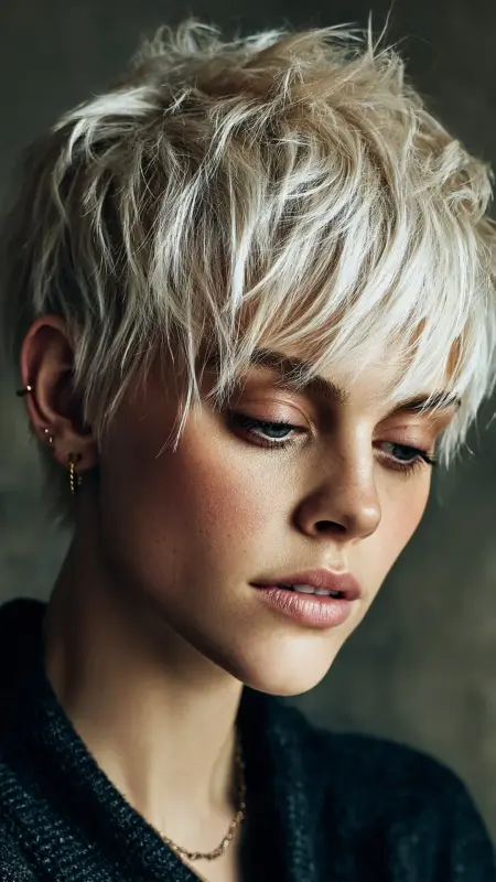 Spiky Pixie Cut - Y2k haircuts