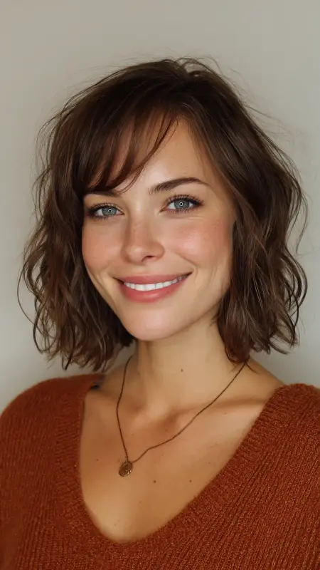 Textured Mid-Length Cut -  Timeless haircut 