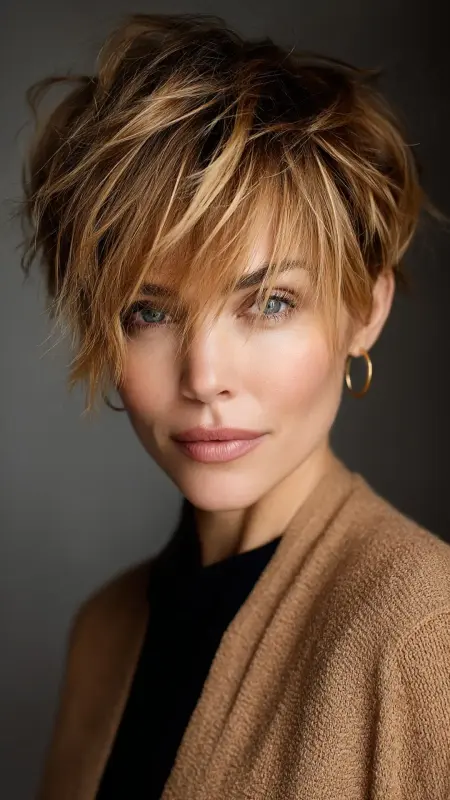 Textured Tousled Pixie - Pixie Haircuts For Fine Hair