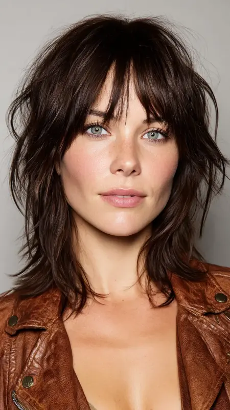 The Modern Shag Cut - Sophisticated haircut