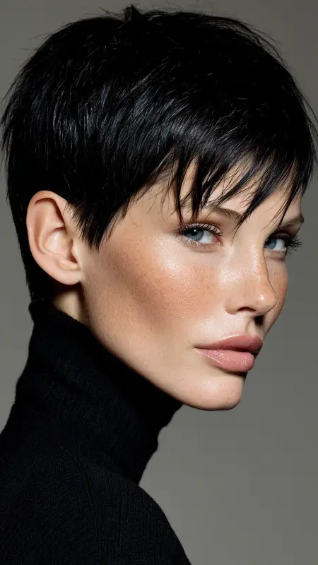 The Sleek Pixie Cut - Sophisticated haircut