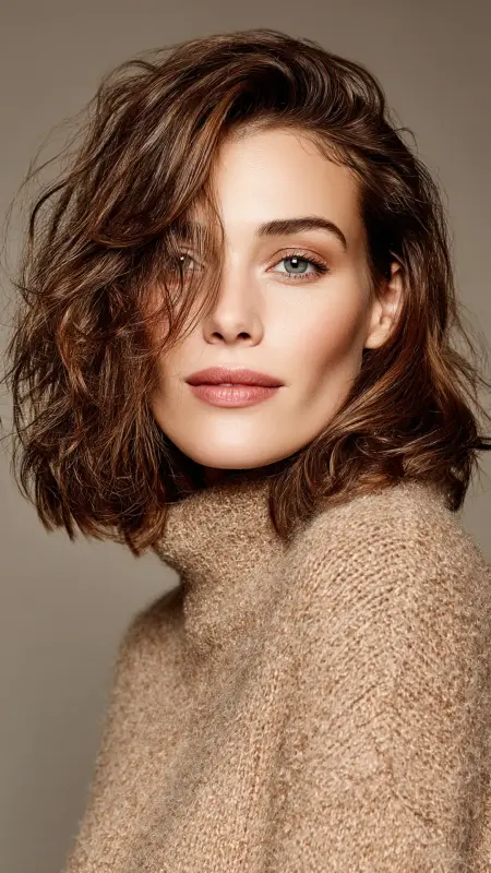 The Textured Long Layers - Sophisticated haircut