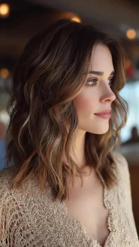 Toasted Coconut Brunette - Low maintenance hair color