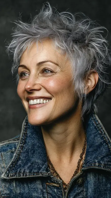Tousled Bedhead Pixie - pixie haircuts for women over 60