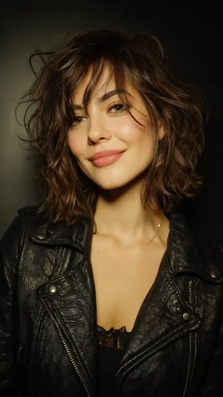 Tousled Shaggy Bob -  Timeless haircut 