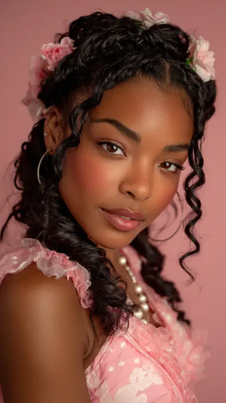 Twisted Halo - Afrocentric Hairstyles