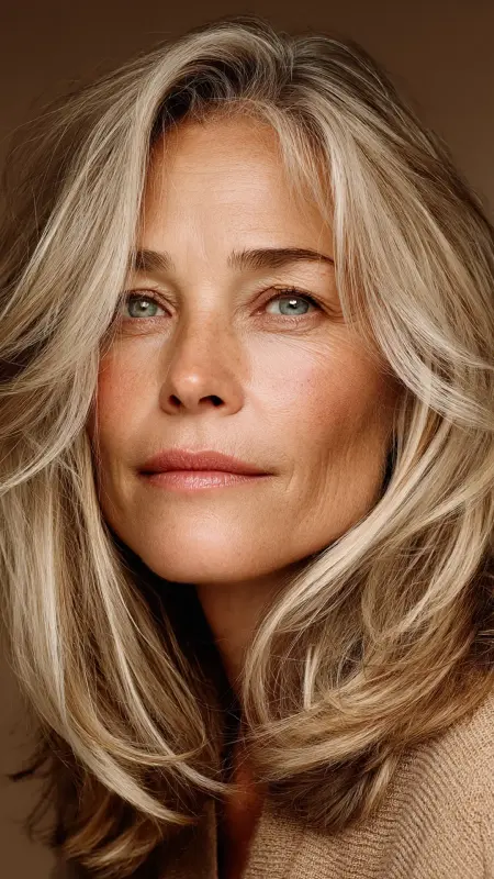 Warm Honey Blonde - Hair color ideas for women over 50