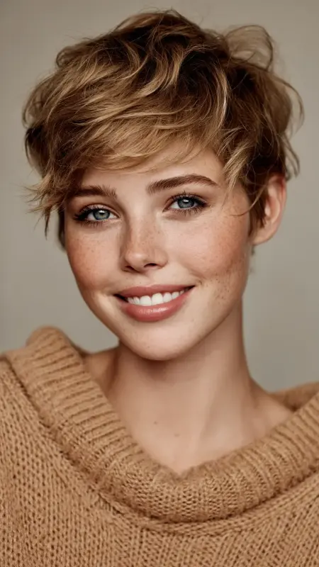 Windswept Pixie - Pixie Haircuts For Fine Hair