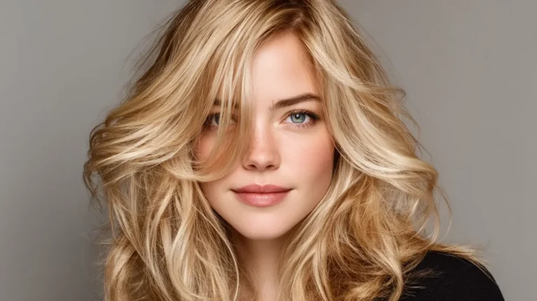 woman with Butterfly Layers hairstyle 2