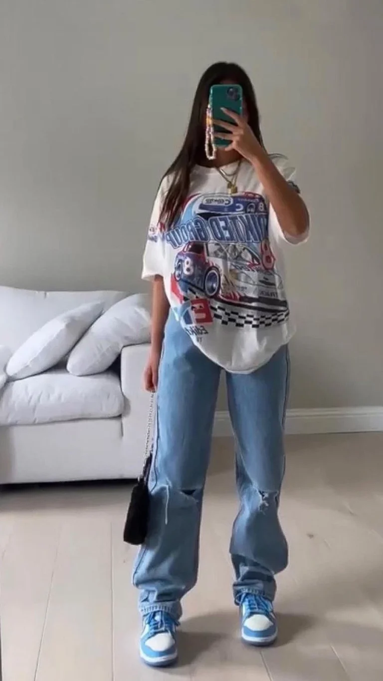 baggy jeans outfit 1