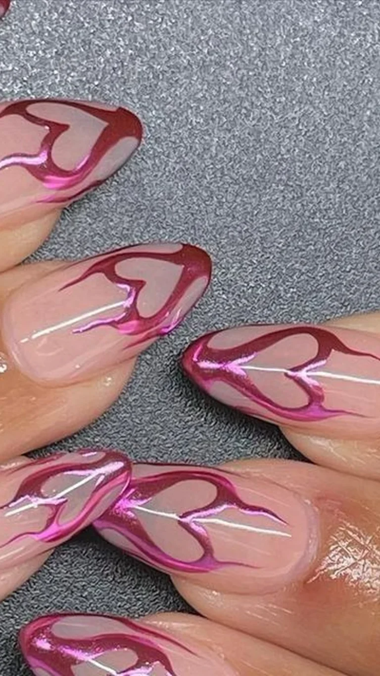 chrome hearts nails 1