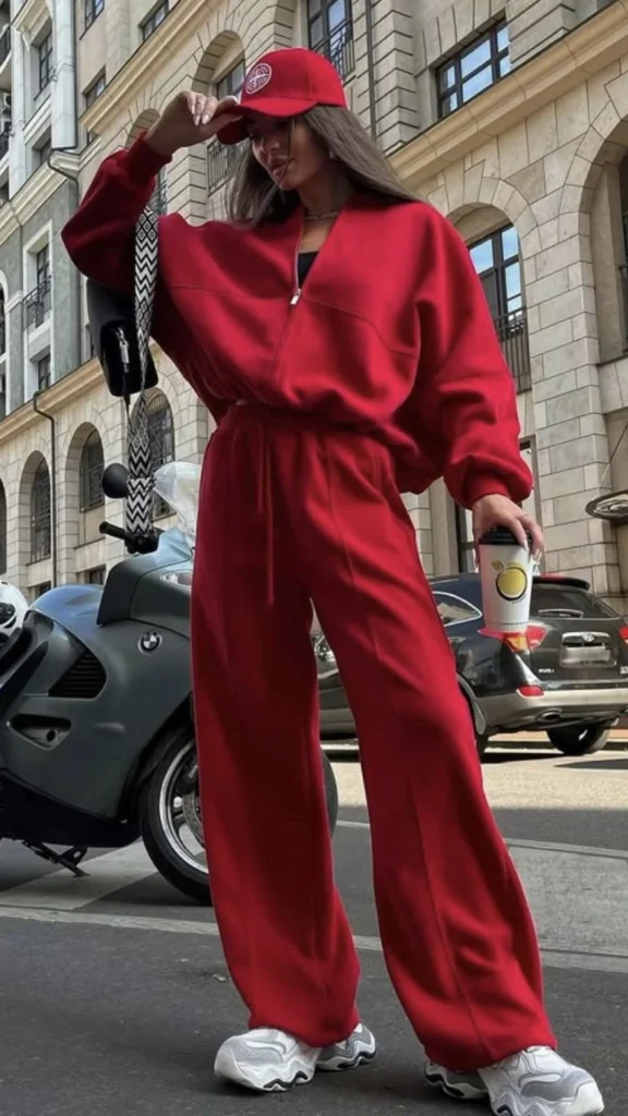Stylish 10+ Red Hoodie Outfit Ideas for Every Day