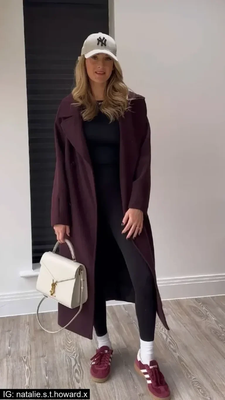 black leggings outfit winter 2